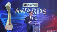 Setjen DPR Raih detikcom Awards Lembaga Berkinerja Tinggi