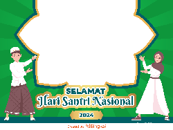35 Twibbon Hari Santri Nasional 2024 Lengkap Cara Pasangnya, Yuk Bagikan!