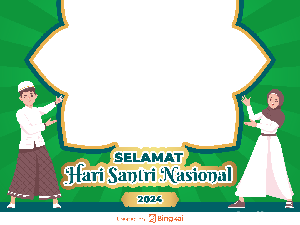 10 Twibbon Hari Santri 2024 dengan Caption Menarik, Siap Pakai! 10 Twibbon Hari Santri 2024 dengan Caption Menarik, Siap Pakai!