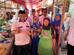 Syaikhu Tampung Aspirasi Pedagang Pasar, Janji Pelatihan Digital Marketing