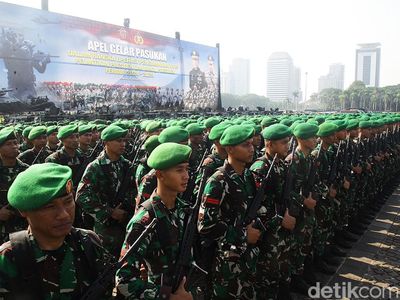 Apel Pasukan Pengamanan Pelantikan Presiden