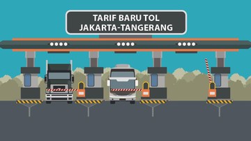 Tarif Tol Jakarta-Tangerang Naik