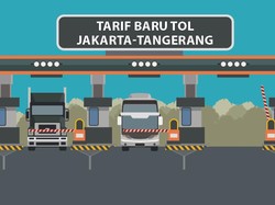 Tarif Tol Jakarta-Tangerang Naik