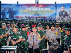 Kapolri Pastikan Siap Amankan Pelantikan Presiden, Personel Dibagi 8 Satgas