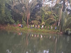 Warga Pandeglang Diterkam Buaya Saat Memancing Ikan di Sungai