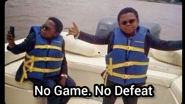 Meme Sindir MU Tak Terkalahkan... karena Tidak Ada Pertandingan