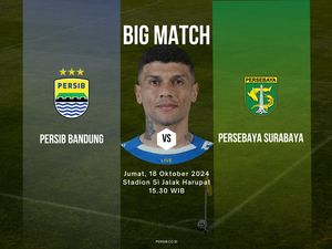 Jadwal Persib Vs Persebaya: Misi Merusak Rekor Pemuncak Klasemen Jadwal Persib Vs Persebaya: Misi Merusak Rekor Pemuncak Klasemen