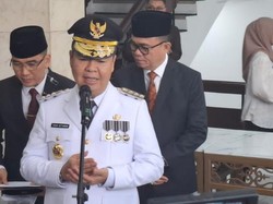 Pj Gubernur Teguh Temani Gibran Tinjau Proyek MRT Monas