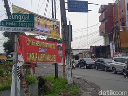 Muncul Spanduk Tangkap Masinton Pasaribu di Medan