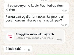 Waspada! Penipu Catut Nama Kadis PUPR Klaten Sebar Link Urusan Proyek