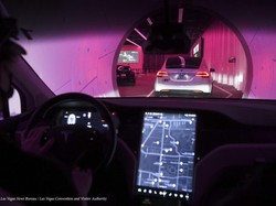 Viral Video Terowongan Bawah Tanah Khusus Tesla, Netizen: Mengerikan