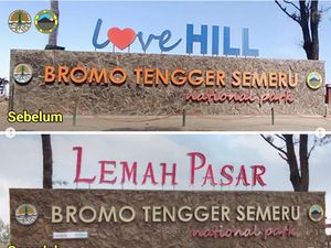 Nama Bukit Teletubbies-Pasir Berbisik Bromo Ditiadakan, Kembali ke Asli