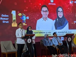 Debat Perdana, Farin-Khairatun Paparkan Visi Lombok Barat Juara