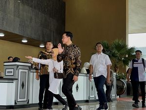 Gibran Hadiri Gladi Bersih Pelantikan Presiden-Wapres Terpilih di DPR