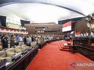 Gladi Bersih Pelantikan, Gibran Didampingi Letkol Devy