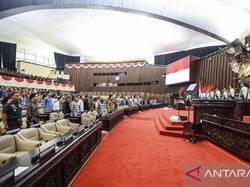 Gladi Bersih Pelantikan, Gibran Didampingi Letkol Devy