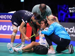 Cedera Paksa Gregoria Mariska Istirahat Minimal Sepekan