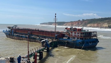 Kapal Pencuri Pasir Laut Terciduk Lagi, Bengkulu Jadi Sasaran