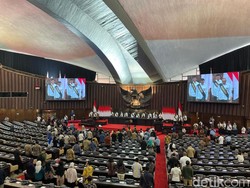 Ketua MPR-Wapres Terpilih Pantau Gladi Bersih Pelantikan di DPR