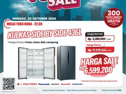 Kulkas Murah Meriah di Transmart Full Day Sale, Hemat hingga Rp 2,7 Jutaan
