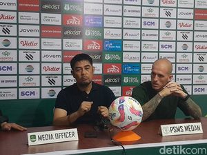 Ditahan Imbang PSPS di Kandang Sendiri, Pelatih PSMS Salahkan Wasit