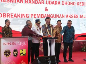 Resmikan Bandara Dhoho Kediri, Luhut: Investasi Jangka Panjang yang Baik