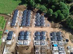 Potret Progres Pembangunan Hunian Tetap untuk Korban Banjir di Sumbar