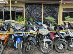 Kala Puluhan Sepeda Motor Curian Ditemukan di Rumah Anggota TNI