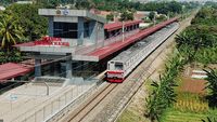 Begini Wajah Stasiun Pondok Rajeg yang Beroperasi Lagi