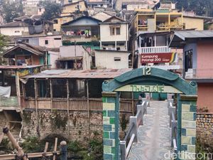 Pesona Kampung Pelangi Bandung yang Kini Mulai Bersemi Lagi Pesona Kampung Pelangi Bandung yang Kini Mulai Bersemi Lagi