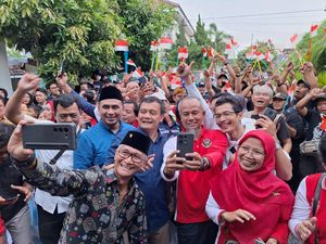 Ahmad Luthfi dan Warga Solo Kompak Menanti Kedatangan Jokowi