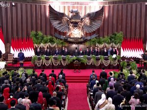 Potret Dekorasi Tempat Pelantikan Presiden yang Dikonsep Anak Prabowo Potret Dekorasi Tempat Pelantikan Presiden yang Dikonsep Anak Prabowo