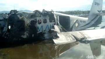 Pesawat SAM Air Jatuh di Gorontalo, Kemenhub Ungkap Kronologinya