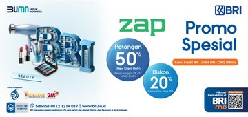 Tampil Glowing dengan Promo Spesial BRI di ZAP, Diskon hingga 50%!