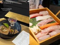 Erina Gudono Makan Omakase, Bolehkah Konsumsi Ikan Mentah Usai Melahirkan?