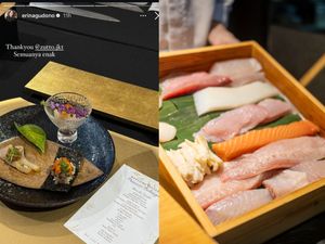 Erina Gudono Makan Omakase, Bolehkah Konsumsi Ikan Mentah Usai Melahirkan? Erina Gudono Makan Omakase, Bolehkah Konsumsi Ikan Mentah Usai Melahirkan?