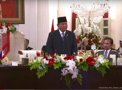 Prabowo Jamu Tamu Negara di Istana, Beri Sambutan dalam Bahasa Inggris