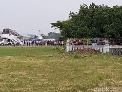 Jokowi dan Iriana Tiba di Solo