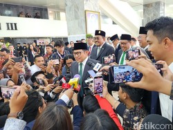 Cak Imin Tiba di Pelantikan Prabowo-Gibran: Selamat Berjuang Pak Prabowo