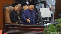 Momen Pidato Perdana Presiden Prabowo