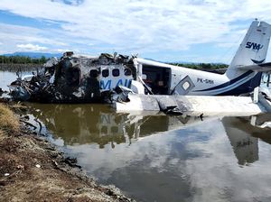 Penampakan Pesawat SAM Air yang Jatuh di Gorontalo dan Identitas Korban Tewas Penampakan Pesawat SAM Air yang Jatuh di Gorontalo dan Identitas Korban Tewas