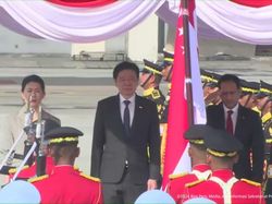 PM Singapura Lawrence Wong Tiba di Jakarta Jelang Pelantikan Prabowo-Gibran