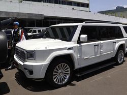 Pindad Maung Garuda Indonesia 1 Antar Prabowo Menuju Istana