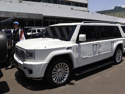 Pindad Maung Garuda Indonesia 1 Antar Prabowo Menuju Istana