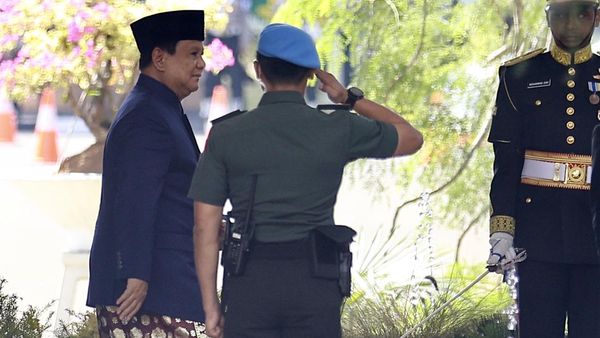 Potret Prabowo-Gibran Tiba di MPR Jelang Pelantikan