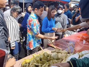 Potret Selvi Ananda Temani Gibran Makan hingga Blusukan ke Pasar