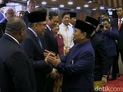 Pelantikan Selesai, Presiden Prabowo Salami Pimpinan Negara Sahabat