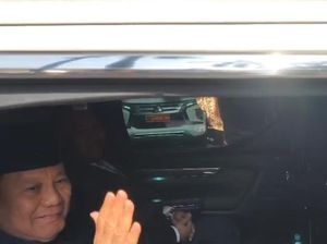 Video: Prabowo Berangkat dari Kertanegara Menuju Gedung MPR/DPR