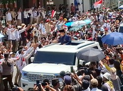 Prabowo Dilantik Jadi Presiden, Warga Optimis Indonesia Maju