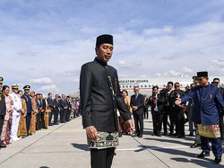 Lepas Jokowi Pulang ke Solo, Erick & Basuki: Terima Kasih Pak!